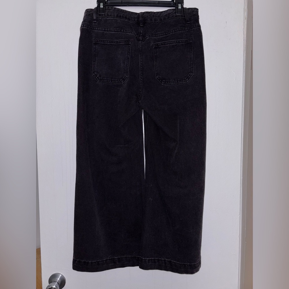 SHEIN Black Wide Leg Jeans- never worn - Picture 4 of 4